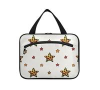 Borsa da barba sospesa bianca con stampa leopardata cartone animato per uomo viaggio con gancio, kit di rasatura essenziale di design per viaggi Must Haves viaggio bolso para maquillaje de Mujer L