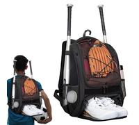 Borsa da baseball di grande capacità della borsa da baseball dei bambini | Zaino da baseball Gioventù Contiene Pipistrelli Caschi per Giovani Adulti Concorso Allenamento Pratica Viaggi Sport All'aria