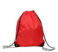 Borsa Da Basket Borsa da basket palestra sportiva impermeabile con coulisse Sport Fitness Viaggio Zaino esterno Borse for la spesa Nuoto Basket yoga(Red)