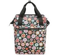 Klickfix Roomy Gt Carrier Bag 12l Multicolor Multicolors Flowers
