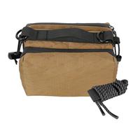 Borsa da bici per tubo superiore, grande capacità, resistente ai graffi, con cerniera, forniture per guanti in tessuto e strumenti di riparazione chiavi