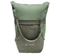 VAUDE Borsa da bicicletta TwinShopper – doppia 44 litri, utilizzabili singolarmente – Verde