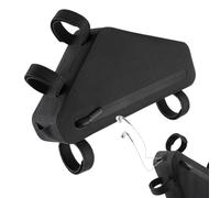 Borsa da bicicletta capiente contenitore triangolo bicicletta impermeabile | Borsa telaio per bicicletta triangolo per portafoglio guanti telefoni strumenti di riparazione fazzoletti di carta accessori