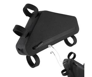 Borsa da bicicletta capiente contenitore triangolo bicicletta impermeabile | Borsa telaio per bicicletta triangolo per portafoglio guanti telefoni strumenti di riparazione fazzoletti di carta accessori