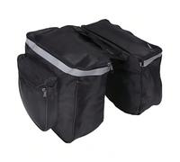 Borsa da bicicletta da 25L, zaino da bicicletta con decorazioni riflettenti, borsa da bicicletta con gancio regolabile, borse da bicicletta impermeabili per mountain bike e strada, borse posteriori pe