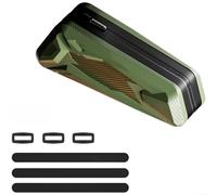Borsa da bicicletta impermeabile da 1,8 l con cerniera sigillata a pressione, custodia leggera per attrezzi da strada, MTB e bici GRAVEL, bianco (verde)
