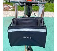 Borsa da bicicletta per cesto anteriore della bici per bicicletta pieghevole