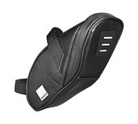 Borsa da bicicletta waterproof,5L fissaggio sellino chiusura lampo nera