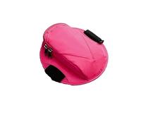Borsa da braccio per corsa, impermeabile, riflettente, porta telefono inferiore a 17 cm, per sport, palestra, custodia da polso (rosso)
