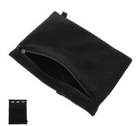 Borsa da Braccio per Telefono Sportivo Regolabile, Nero, per Corsa | Copertura Frontale Trasparente, Materiale Traspirante, Tasca Piccola, Strisce Riflettenti