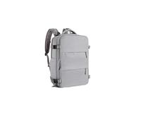 Borsa da cabina Zaino viaggio for laptop Bagaglio a mano for aereo Per Uomo e Donna(Grey)