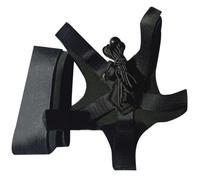 Borsa da Calcio per Allenamento, Cintura Regolabile per Tiri e Lanci | Nylon Nero, Aiuto per Abilità del Portiere, Uso per Pratica Calcistica e Sessioni di Lancio