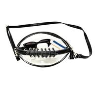 Borsa da calcio trasparente approvata dallo stadio trasparente | Borsa di totalizzatore leggera della spalla del PVC per i giochi dello stadio, i concerti, i festival e l'uso quotidiano.