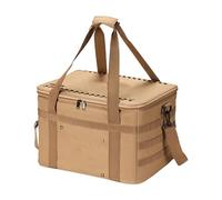 Borsa da campeggio - Altezza sonaglio per depositi alimentari | Grande borsa Sttorage | Borsa pieghevole isolata da 36 l | Soft Cooler Organizer Box per campeggio, viaggi su strada, barbecue,
