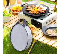 Borsa da campeggio per pentole, organizer portatile per picnic, viaggi e