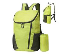 Borsa da campeggio pieghevole leggera da 20 l, borsa per attrezzi da campeggio, zaino da escursionismo, impermeabile, per trail pesca, escursionismo, campo giovanile di urgenza, borse da trekking