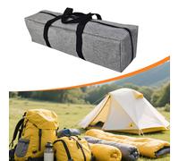 Borsa da campeggio resistente all'acqua con manici superiori e cerniera,