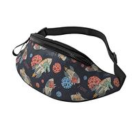 Borsa Da Cintura Cartoon Dinosaurs Space Planet, Marsupi Portasoldi Elegante Marsupi Alla Moda Traspirante Marsupi A Tracolla Per Attività Uomo Sportivo
