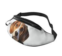 Borsa da cintura da donna alla moda, con tracolla, a forma di simpatico cane Beagle, con tracolla regolabile