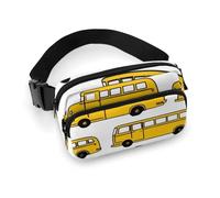Borsa da cintura da donna alla moda, piccola, portatile, con tracolla regolabile, per scuolabus
