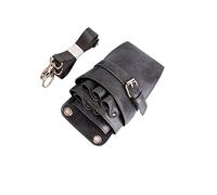 Borsa da cintura for strumenti parrucchiere, borsa for lo styling dei capelli in pelle PU for parrucchieri(Brown)
