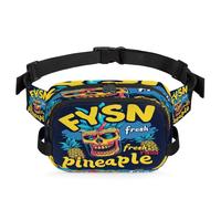 Borsa da cintura impermeabile con teschio e succo di pino, borsa a tracolla per donna e uomo, regali per le feste