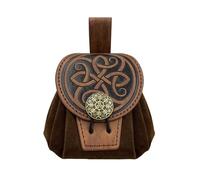 Borsa da cintura laterale in pelle PU Cubo Cambiamento Borsa Medievale Portafoglio Cosplay Borse Monete Vita per Uomini Donne Vecchi Stili Cubo Cintura Medievale Cintura in Pelle Pu Vita Portamonete