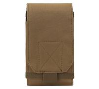 Borsa da cintura mimetica multifunzionale per sport all'aria aperta, borsa da cintura per attrezzi tattici, cachi