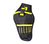 Borsa da cintura multifunzionale Cintura for attrezzi da pulizia portatile con tasche Portaoggetti regolabile for attrezzi da giardinaggio / 1125 (Color : Black)