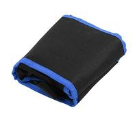 Borsa da cintura multifunzionale per attrezzi 56x16 cm, organizer per attrezzi da giardino con molteplici tasche, borsa resistente in tessuto Oxford 600D per il deposito di (nero e blu)