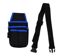 Borsa da Cintura per Attrezzi, Hardware Tools Bag Borsa per Attrezzi Multi Tasche in Tela Oxford per Elettricisti, Marsupio Borsa per Elettricisti Falegnami Giardinieri (Blu)