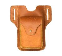 Borsa da cintura portatile in pelle per sigarette e carte, per donne e uomini, leggera