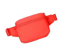 Borsa da cintura regolabile multiuso Cintura versatile con tasche multiple per attività all'aperto e pendolarismo durata spalla escursionismo all'aperto, Rosso, Taglia unica