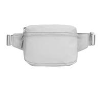 Borsa da cintura regolabile multiuso versatile con tasche multiple per attività all'aperto e pendolarismo durevole borsa a tracolla per escursionismo all'aperto, Grigio chiaro, Taglia unica