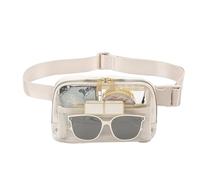 Borsa da concerto trasparente, da corsa per donna - Marsupi alla moda impermeabili | Eventi da stadio, borsa pettorale regolabile per uomini e donne che corrono all'aperto