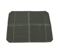 Borsa da Cuoco in Tela Cerata, Impermeabile, Porta Utensili da Chef, Custodia per Coltelli, Borsa per Picnic Campeggio, 21,7x17,7 Pollici Verde