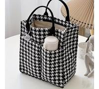Borsa da da donna, borsa a secchiello colorata a quadri, nuovo 2025, borsa a tracolla da pendolare in stile straniero