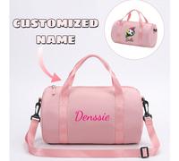 Borsa da danza personalizzata, personalizzabile con il tuo nome. Ideale per danza, sport, balli latino-americani e varie occasioni. Design a grande capacità che permette di utilizzarla sia come borsa 