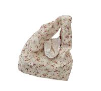 Borsa Da Decorata Con Fiori Dal Design A Nodo Interni Spaziosi Per Viaggi O Lavoro Borsa Riutilizzabile Motivo Floreale Alla