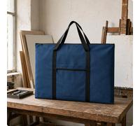 Borsa da disegno rettangolare leggera con tracolla, ideale anche come