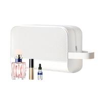 Borsa da doccia da viaggio, borse da toeletta per le donne viaggiatrici - borsa da spiaggia impermeabile | da doccia con cerniera, grande organizer per il nuoto, stato, Luna bianca, Vedi la