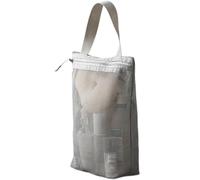 Borsa da doccia per palestra | Custodia da bagno pieghevole in rete per articoli da toilette | Organizer da toilette di grande capacità di facile utilizzo, per doccia portatili per uso domes