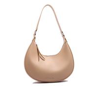 Borsa da donna a mezza luna, con cerniera, regalo premuroso per fidanzate, madri e fidanzate, Albicocca, 26*20*17