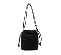 Borsa da donna a tracolla media ascella a leggera casual for giovani(Black)