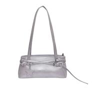 Borsa da donna alla moda a tracolla semplice borsa in pelle PU ascella signore pendolarismo elegante ascelle donna spalla pelle PU ascella borsa alla moda per tutti i giorni, Viola, One Size