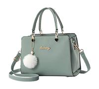 Borsa da donna alla moda borsa da donna borsa a tracolla borsa in pelle per borse da donna ciondoli per borse, Verde, Taglia unica