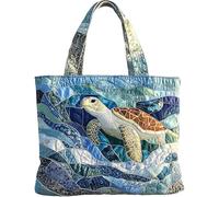 Borsa da donna alla moda con stampa, borsa a tracolla donna pochette argento, Blu, B