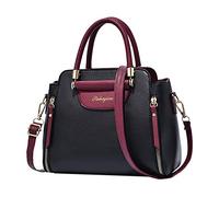 Borsa da donna alla moda coreana casual una spalla grande capacità borsa trasparente, Nero , Taglia unica