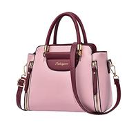 Borsa da donna alla moda coreana casual una spalla grande capacità borsa trasparente, rosa, Taglia unica