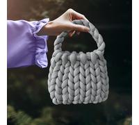 Borsa da donna all'uncinetto borsa da donna casual fatta a mano per lavoro